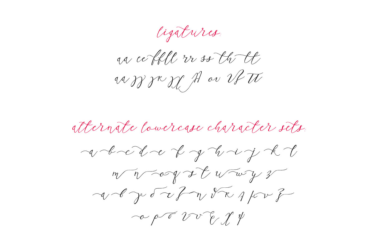 Greek Font Marilia preview 4