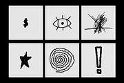 Scron — 2000+ Monoliner Scribbles, an Object Graphic by The Lemeshko Design (Thumbnail 3 of 4)