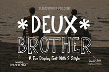Deux Brother | Fun Display 2 Style