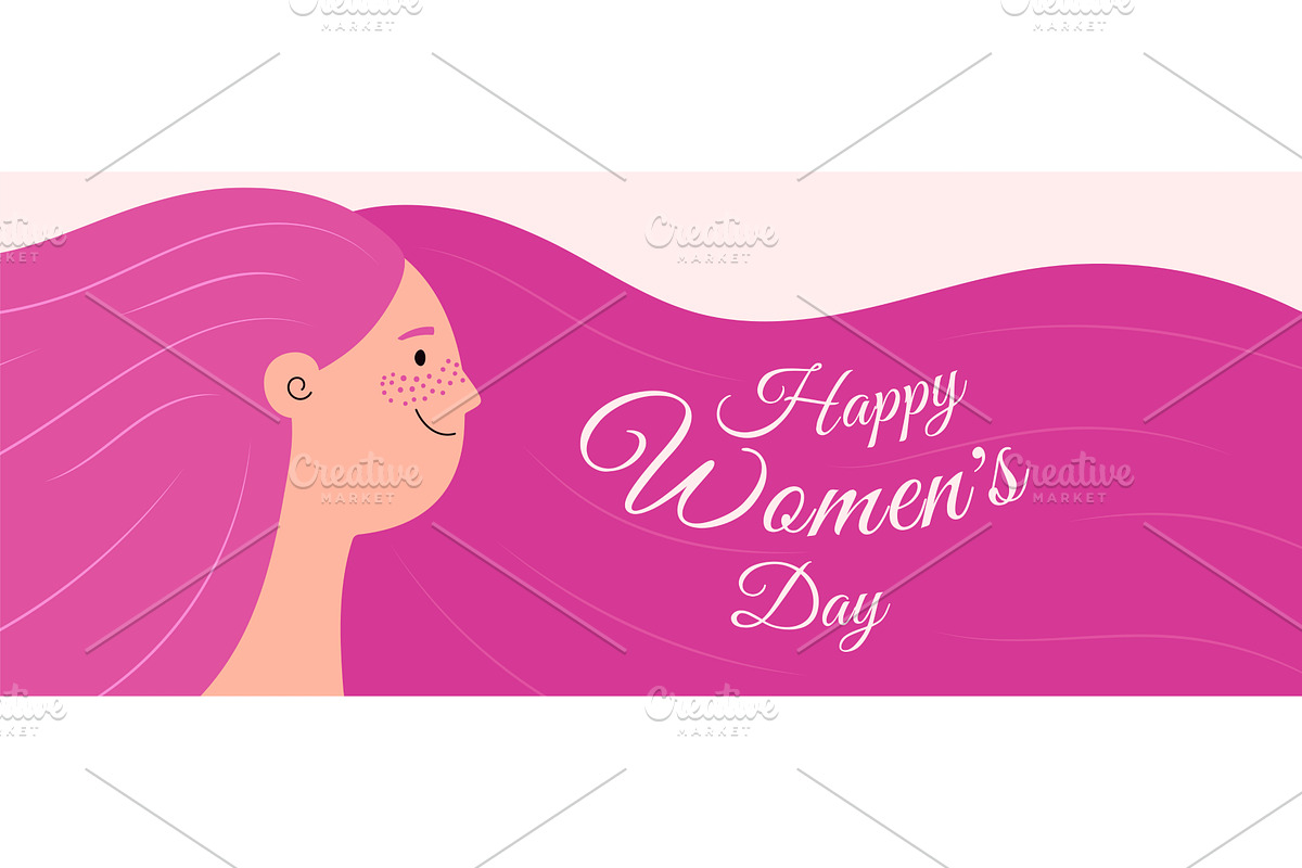 Beautiful woman with long hair 8, an Illustration by sceptical cactus