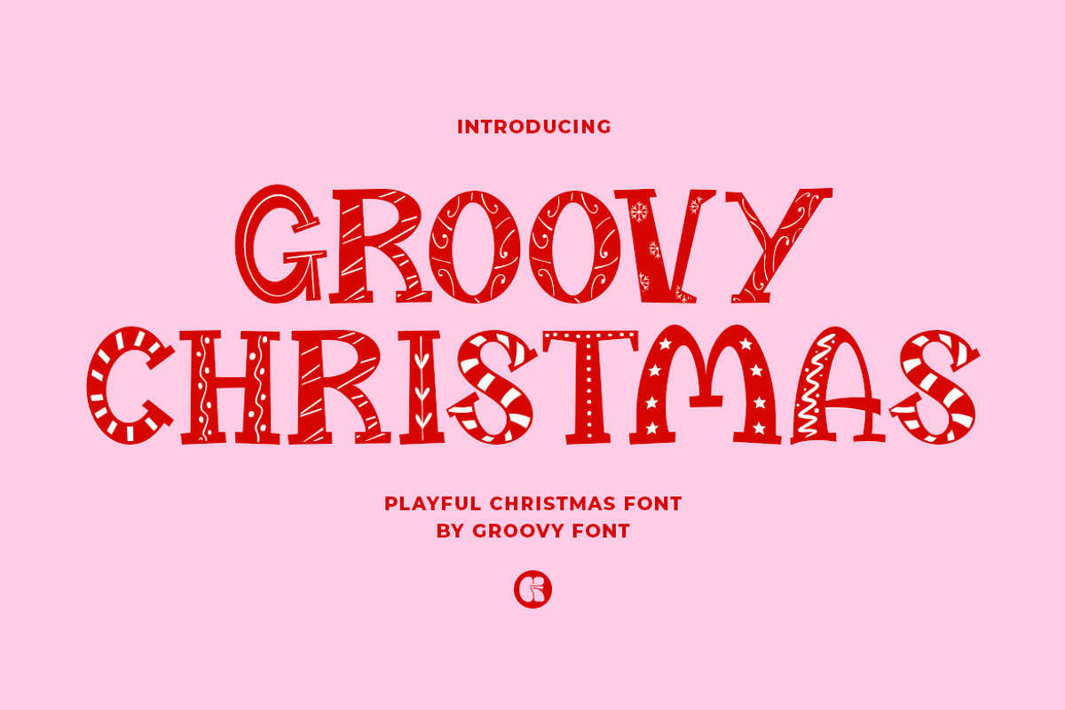 Christmas - Playful Christmas Font, a Handwritten Font by GroovyFontCo (Photo 1 of 7)