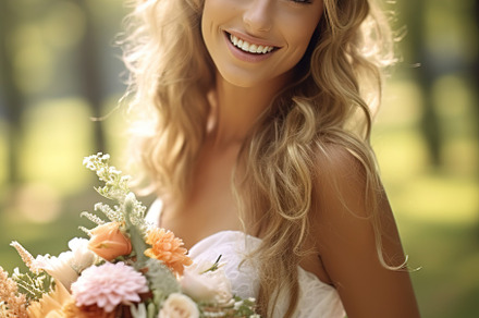 Bride with Bohemian Bouquet, a Person Photo by Virgo Studio