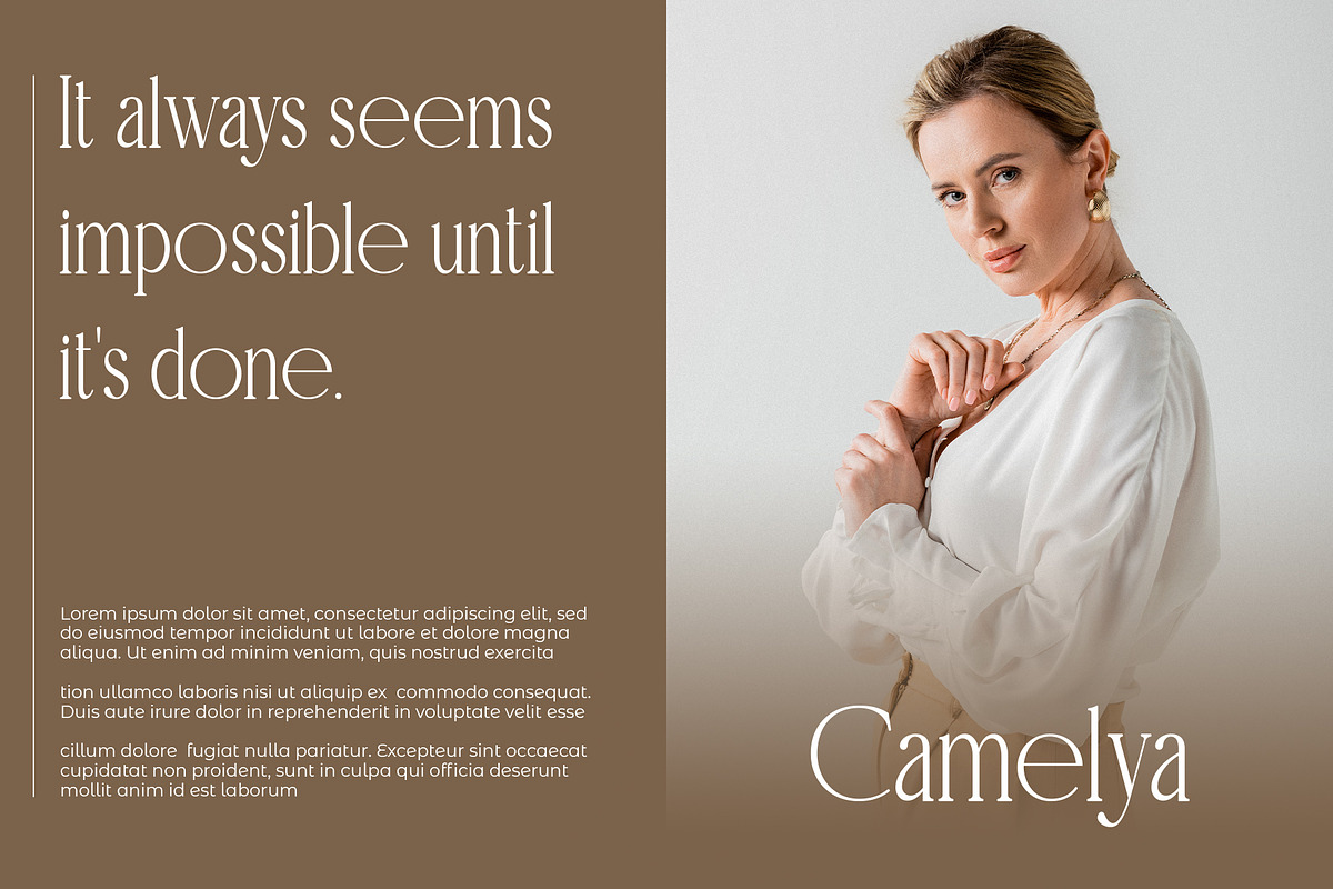 Napolyo - Elegant Serif Font, a Serif Font by Ermedia Studio (Photo 4 of 12)