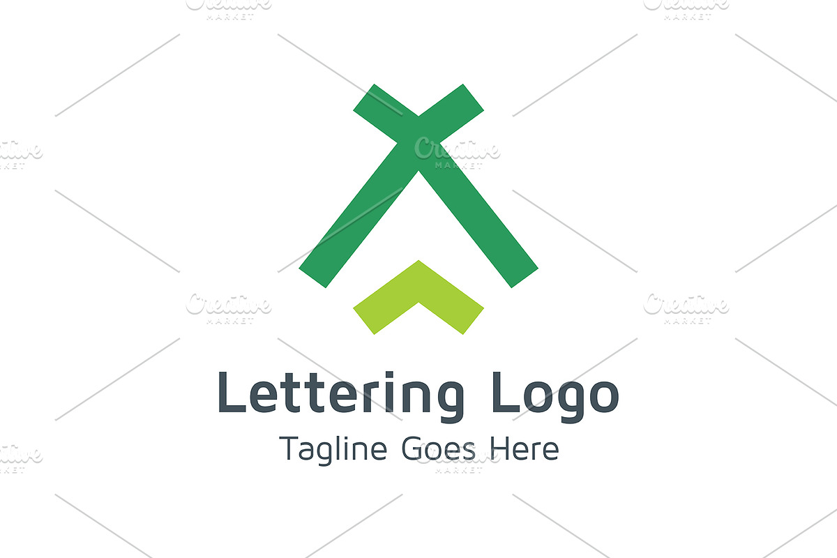 20 Logo Lettering A Template Bundle, a Branding & Logo Template by Acongraphic (Photo 4 of 21)