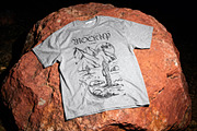 Outdoor T-Shirt Mockup on Stone, a Shirt Mockup by Design Squad (Thumbnail 3 of 4)