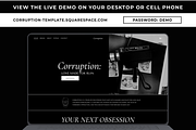 Squarespace Author Website Template, a Squarespace Template by Billie Grace Studio (Thumbnail 2 of 8)