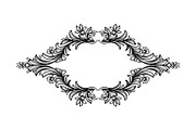 Vintage Floral Frame Vector Bundle, an Illustration by Designs_River (Thumbnail 11 of 51)