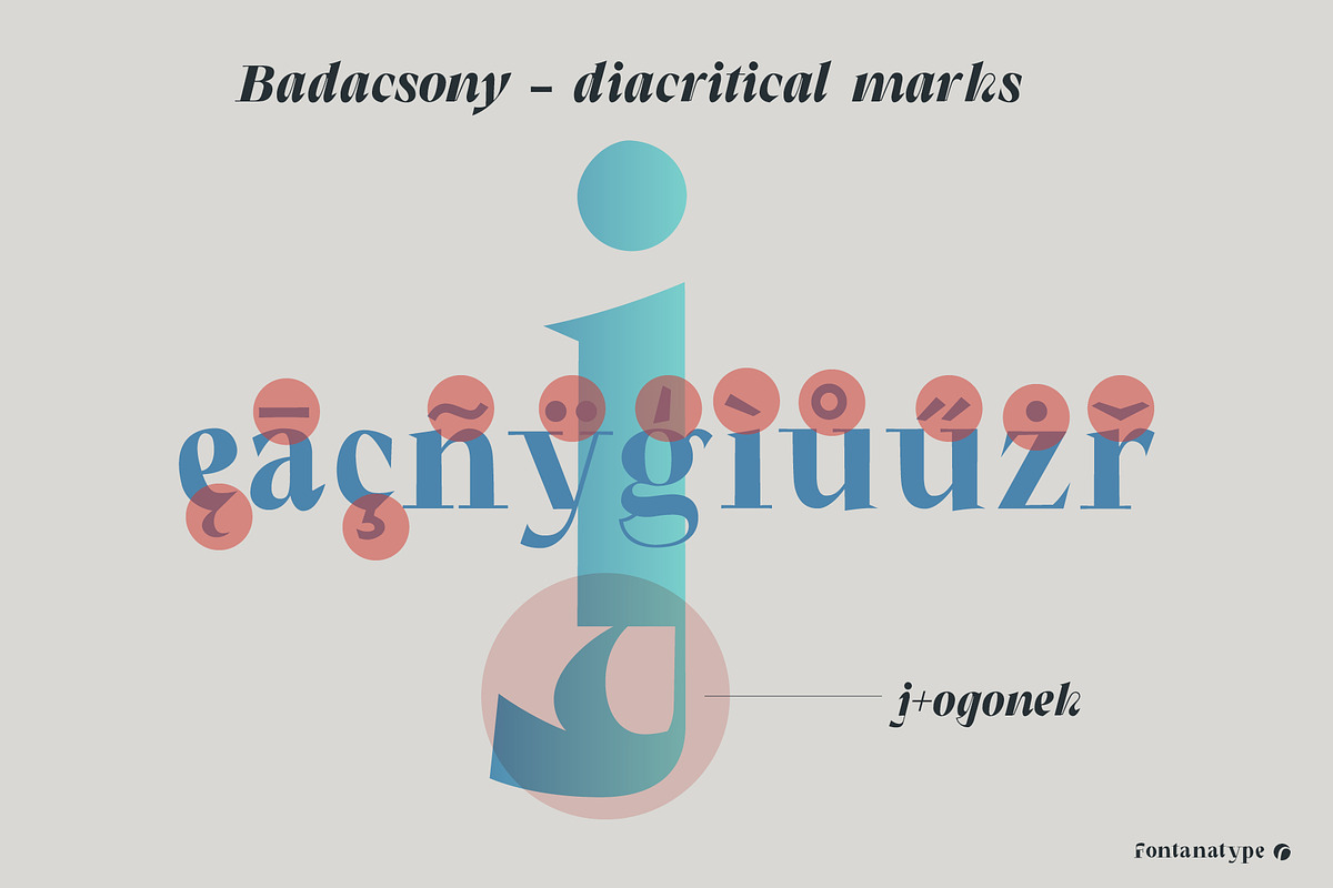 Badacsony, a Font by Fontanatype (Photo 12 of 14)