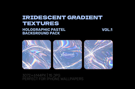 Iridescent Abstract Backgrounds
