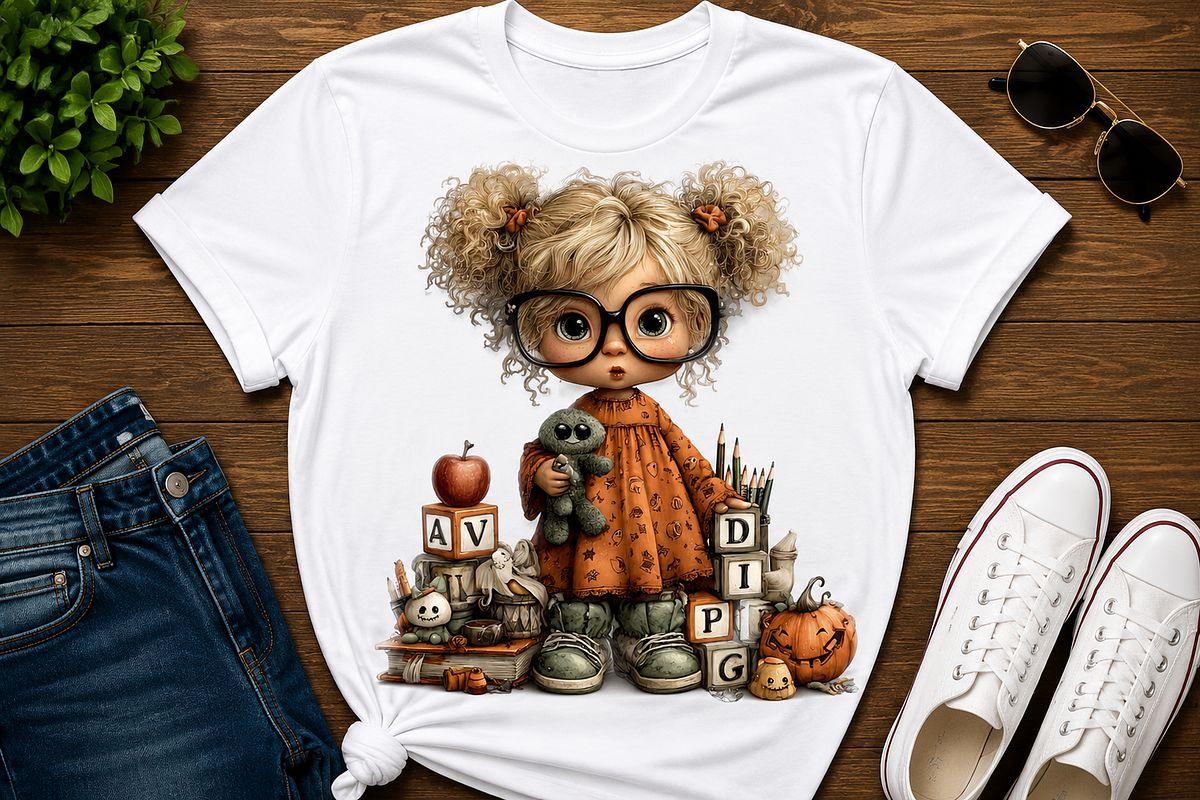 Halloween Teacher Clipart Bundle, a Seasonal Illustration by CreationArt (Photo 4 of 7)