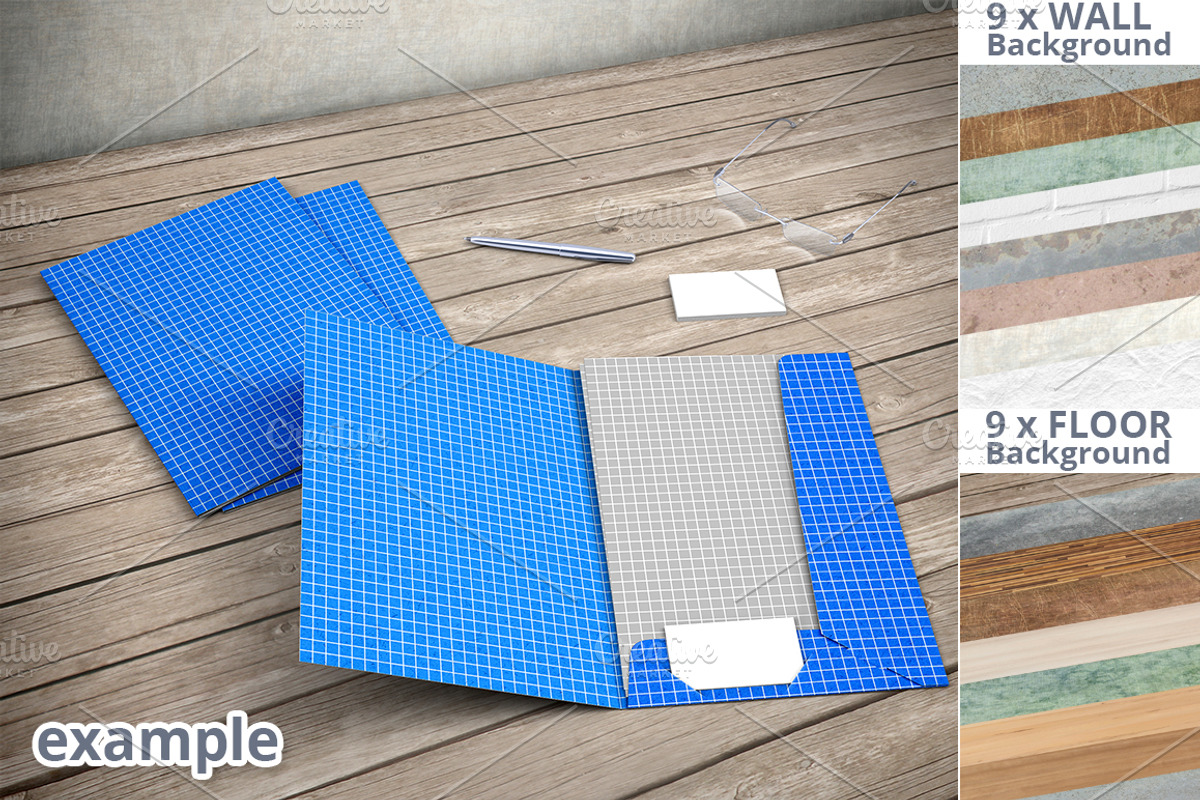 Stationery File Folder Mockup, a Product Mockup by MockUps Gallery (Photo 2 of 5)