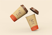 Coffee bag and coffee cup mockup, a Cups & Container Mockup by Runend (Thumbnail 20 of 22)