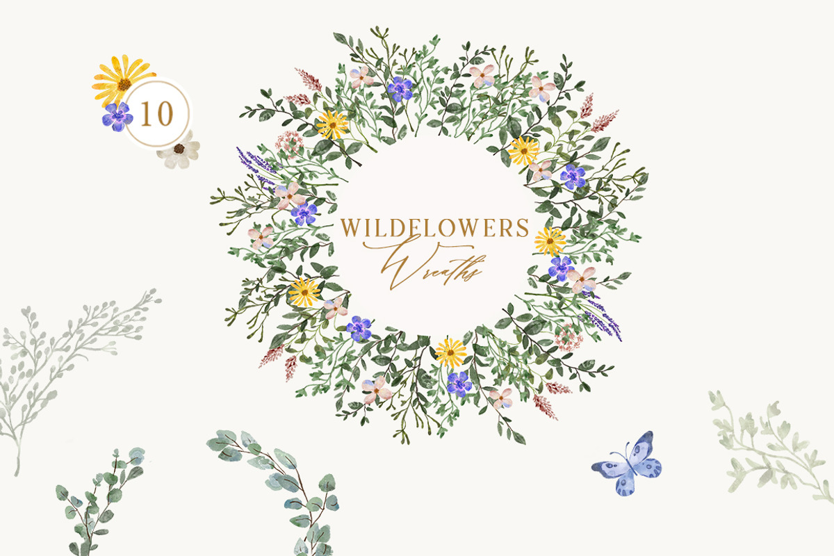 Sweet Summer Wildflowers, an Object Graphic by NassyArt (Photo 6 of 13)