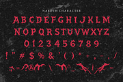 Naroth - Black Metal Font, a Symbol Font by Masyafi Studio (Thumbnail 9 of 9)