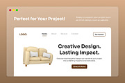 Furniture and Decor 3D Icon Set, a Decorative Illustration by twinstd (Thumbnail 5 of 6)