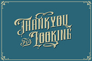 Barones, a Serif Font by Burntilldead (Thumbnail 9 of 9)