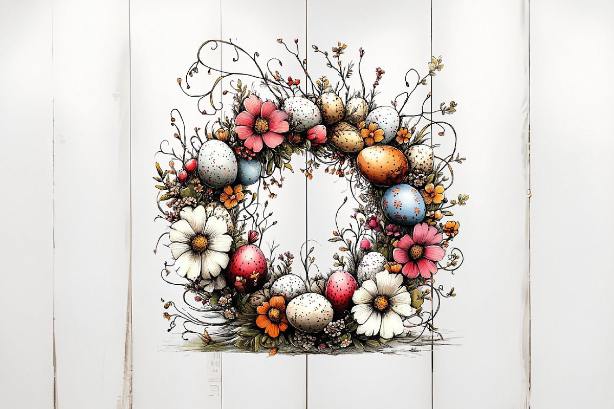 Pastel Easter Watercolor Clipart, an Illustration by Watercolor design (Photo 3 of 5)
