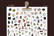 Classic Romance Collage Pack, an Object Graphic by Feelsoul (Thumbnail 8 of 9)
