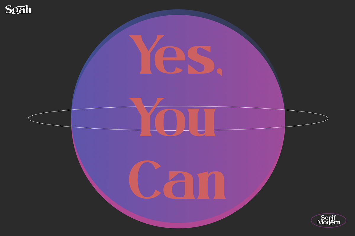 Sgah, a Serif Font by Khoir (Photo 10 of 10)