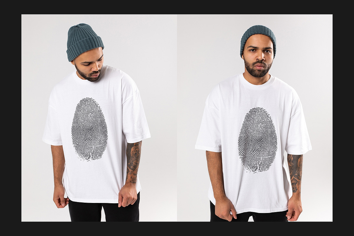 T-Shirt Mock-Up Set, a Shirt Mockup by Freeman Studio (Photo 13 of 22)