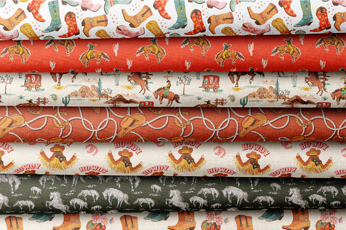 Western Whimsy, a Pattern Graphic by MSNTY STUDIOX (Photo 5 of 26)