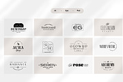 12 Elegant Feminine Cosmetic logo, a Branding & Logo Template by Jiwstudio (Thumbnail 4 of 7)