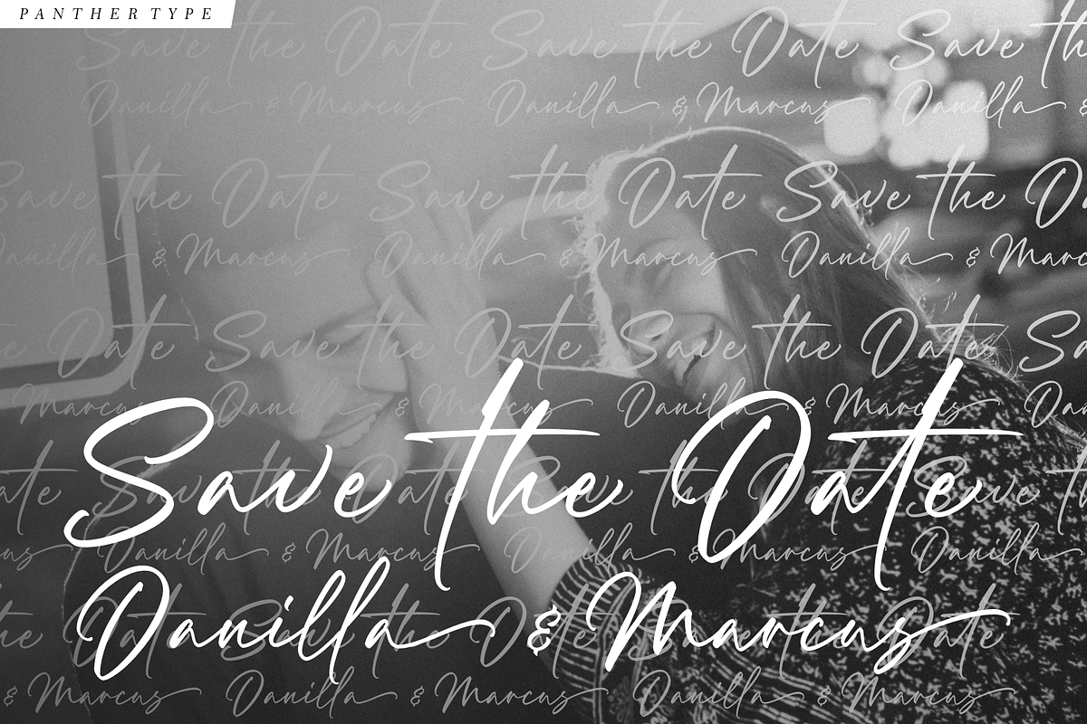 Panther – Handwritten Font, a Script Font by RedyStudio (Photo 7 of 14)