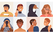 Modern diverse people avatars set, a Person Illustration by Good Studio (Thumbnail 4 of 5)