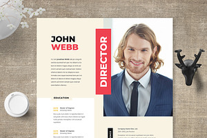 Resume CV Template 23