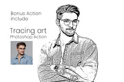 Vector Tracing Photoshop Action, an Action Add-On by MRI STUDIO (Thumbnail 18 of 21)
