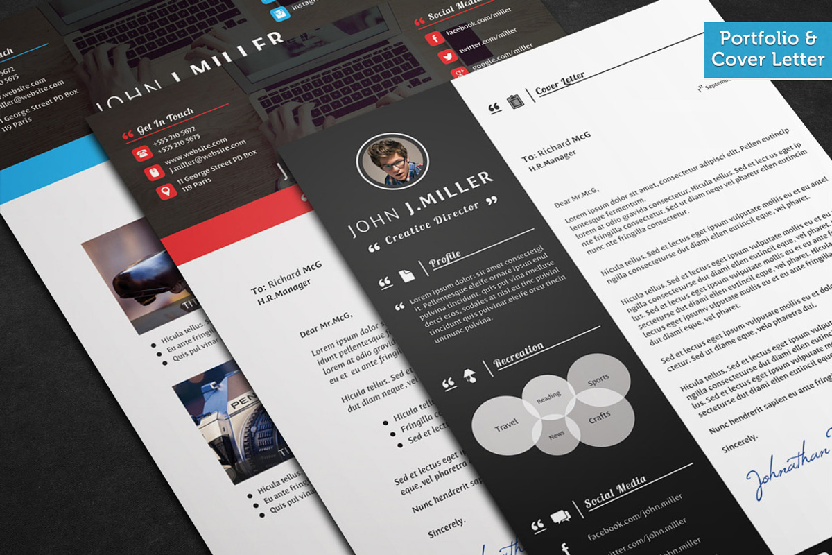 Get The Job, a Resume Template by CodePower (Photo 3 of 8)