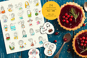 DIG BUNDLE Funny animals, an Animal Illustration by Zooza Art (Thumbnail 13 of 40)