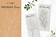 Procreate Ink Flowers Stamps, a Brush Add-On by Oh Mia Studio (Thumbnail 3 of 3)
