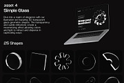 3D Abstract Design LIBRARY, a Graphic by LarysaZabrotskaya (Thumbnail 8 of 24)