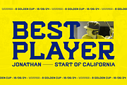New Varsity - Baseball Font Family, a Slab Serif Font by Hamz Studio (Thumbnail 7 of 11)