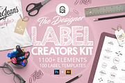The Designer Label Creators Kit, a Branding & Logo Template by Graphic Ghost (Thumbnail 1 of 14)