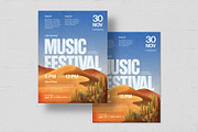 Desert Music Festival Poster Templat, a Poster Template by BrandPacks (Thumbnail 4 of 5)
