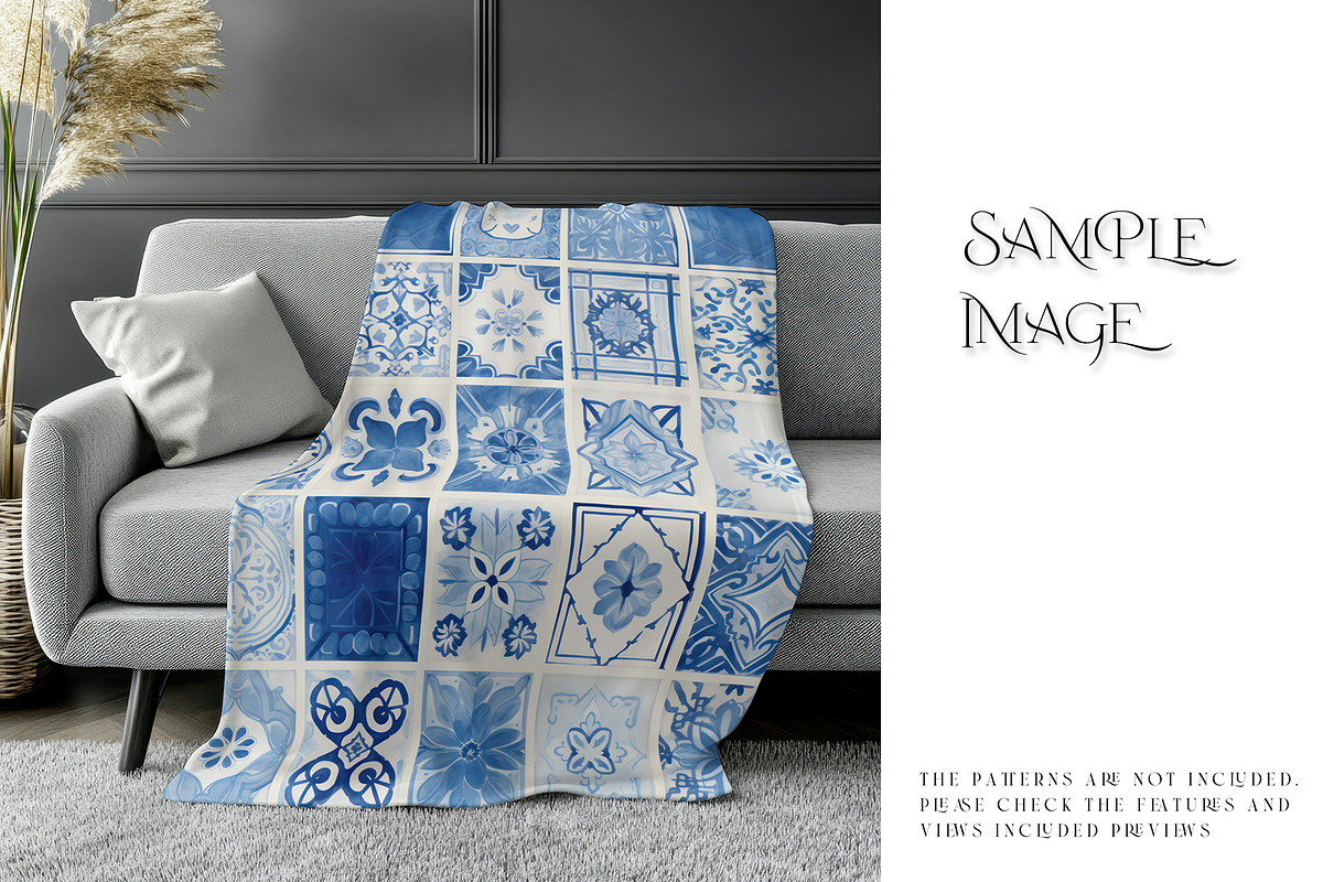 Throw Blanket Mockups, a Household Mockup by mock-ups (Photo 10 of 14)