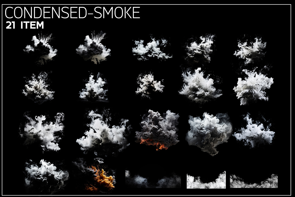 Smoke & Blast Effects Bundle, a Layer Style Add-On by ODO Visual Shop (Photo 2 of 15)