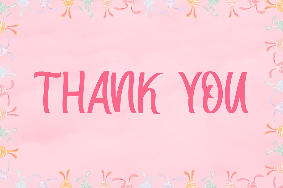 Easter Pink | Displat Font, a Handwritten Font by esamaradany (Photo 8 of 8)