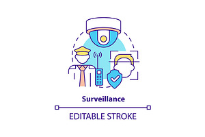 Surveillance Svg Concept Icon