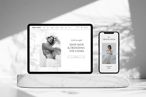 Ecommerce Wix Website Template