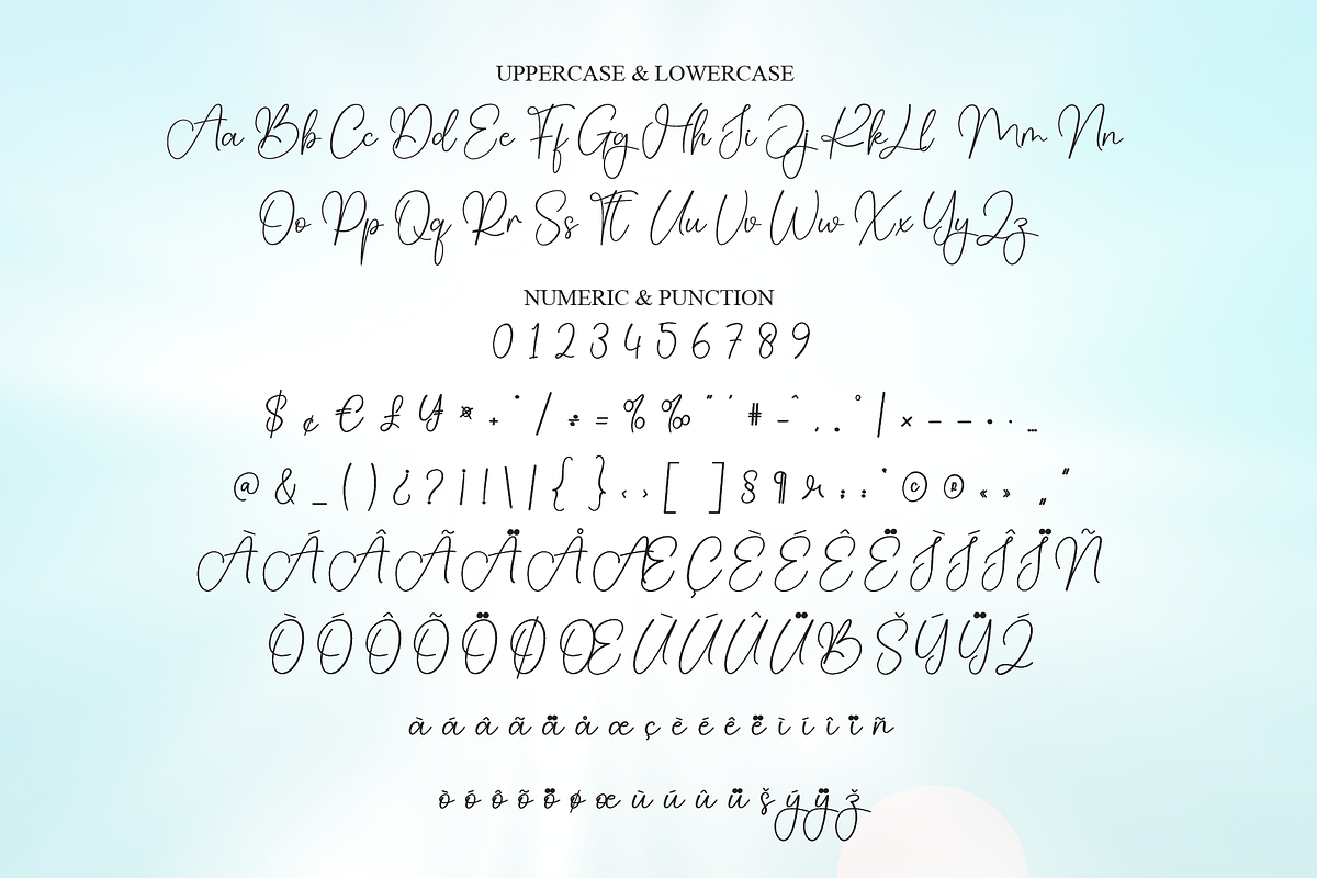 Bright Background | Script Font, a Handwritten Font by Scratchones (Photo 7 of 8)