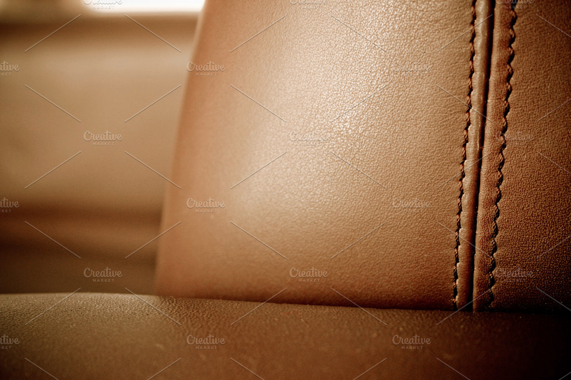 leather armchair