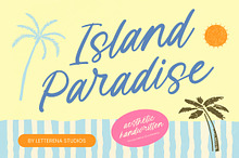 Island Paradise Aesthetic Font