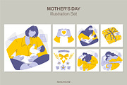 Mother's Day Illustration Set, a Person Illustration by Revoltan Studios (Thumbnail 1 of 3)