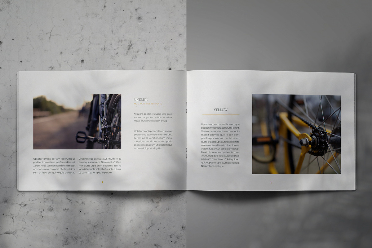 BIKELIFE Lookbook Brochure Template, a Brochure Template by Indotitas (Photo 3 of 8)