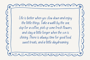 Let's Stay Home, a Handwritten Font by Sofia Skoog (Thumbnail 14 of 14)