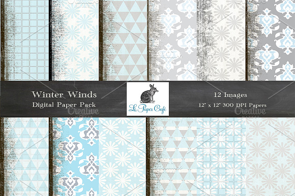 Pale Blue Grey Pattern Backgrounds