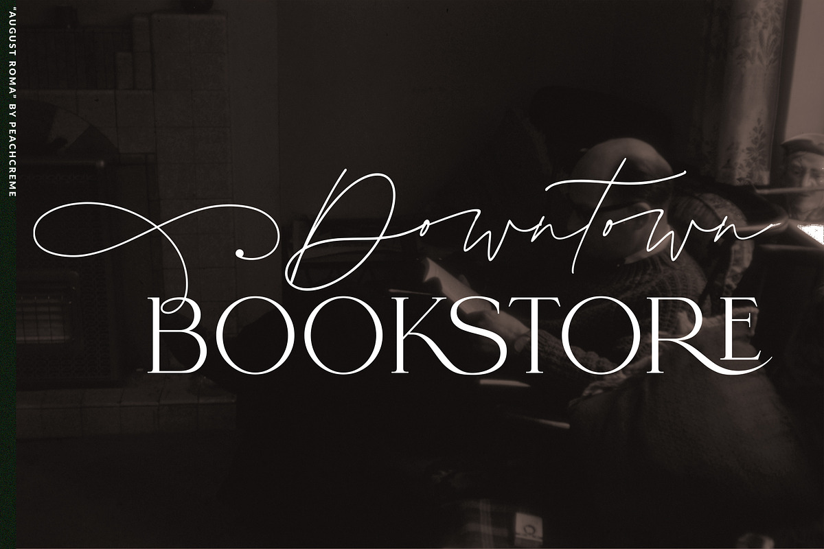 August Roma//Elegant Luxury Font Duo, a Handwritten Font by PeachCreme (Photo 27 of 43)